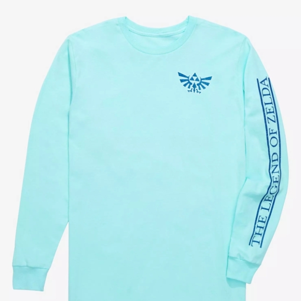 Nintendo Zelda Turquoise Shirt